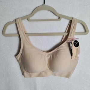 TRUEKIND 10022‎ Daily Comfort Wireless Shaper Bra in Chai - Size L